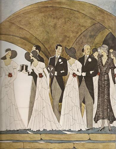 art deco wedding dresses