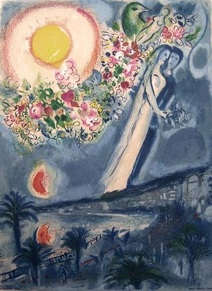 Chagall Two Lovers