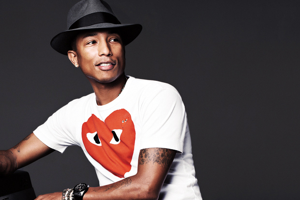 comme des garcons play pharrell