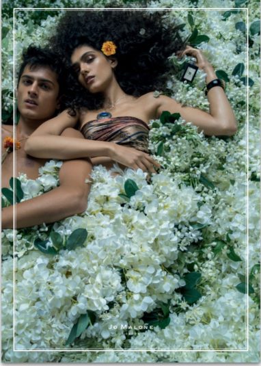 jasmine sambac and marigold