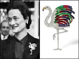 Wallis Simpson and her Cartier Flamingo 