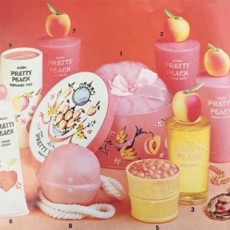 pretty peach avon perfume