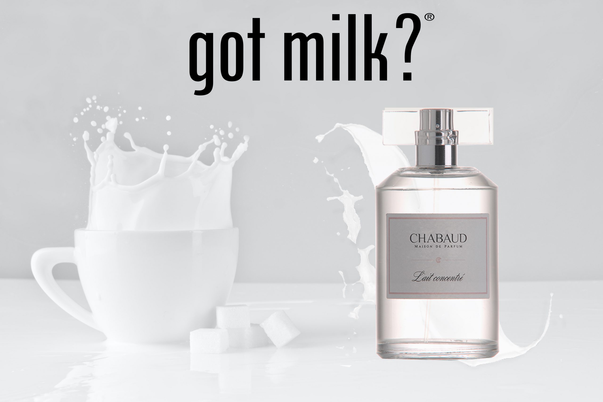 lait parfumé