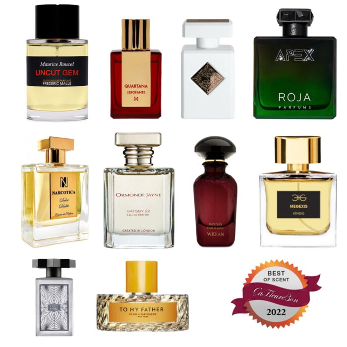 Ten Best Perfumes of 2022 niche and designer