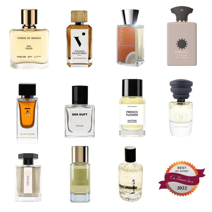 What are the top ten perfumes of 2022