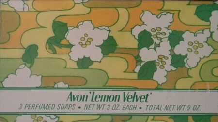 Avon Lemon Velvet soaps